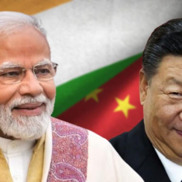 India's relations with China are gradually improving.