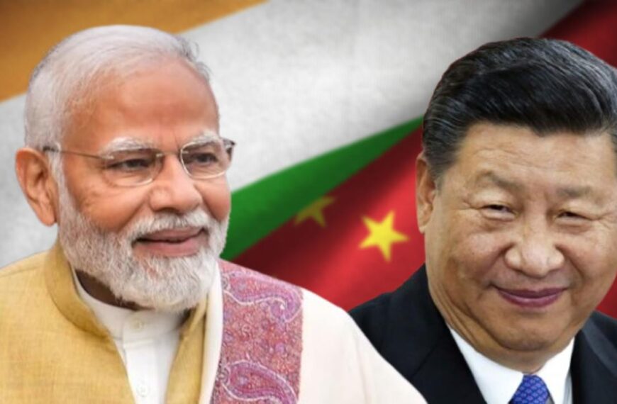 India's relations with China are gradually improving.