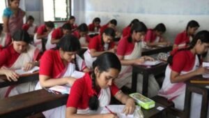 Higher secondary exam routine update details.